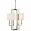 Crystorama Dixon 18 1/2" Wide Polished Nickel Chandelier -Lighting Sales Shop crystorama dixon 18 and one half inch wide polished nickel chandelier 1p572