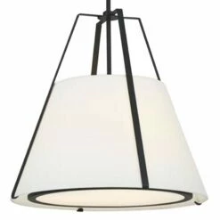 Crystorama Fulton 20" Wide Black Metal Pendant Light 8 Crystorama Fulton 20" Wide Black Metal Pendant Light -Lighting Sales Shop crystorama fulton 20 inch wide black metal pendant light 97x55views1