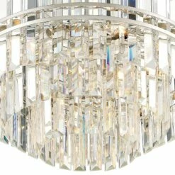 Crystorama Hayes 22" Wide 12-Light Nickel And Crystal Chandelier 12 Crystorama Hayes 22" Wide 12-Light Nickel And Crystal Chandelier -Lighting Sales Shop crystorama hayes 22 inch wide 12 light nickel and crystal chandelier 236r2views1