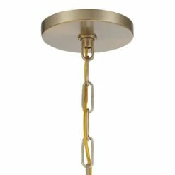Crystorama Jennings 18 1/4" Wide Aged Brass Pendant Light -Lighting Sales Shop crystorama jennings 18 and one quarter inch wide aged brass pendant light 39x95views2