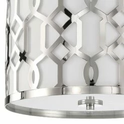 Crystorama Jennings 18 1/4"W Polished Nickel Pendant Light 9 Crystorama Jennings 18 1/4"W Polished Nickel Pendant Light -Lighting Sales Shop crystorama jennings 18 and one quarter inchw polished nickel pendant light 6r229views1