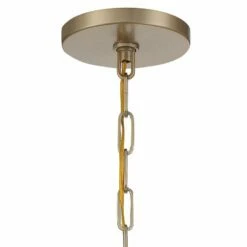 Crystorama Jennings 24 1/4"W Aged Brass 5-Light Pendant -Lighting Sales Shop crystorama jennings 24 and one quarter inchw aged brass 5 light pendant 8d921views2