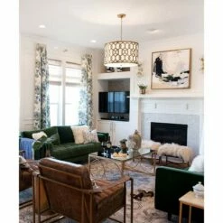 Crystorama Jennings 24 1/4"W Aged Brass 5-Light Pendant -Lighting Sales Shop crystorama jennings 24 and one quarter inchw aged brass 5 light pendant 8d921views4