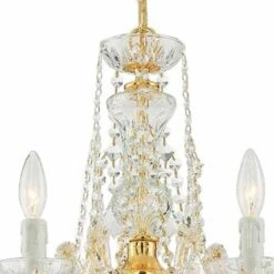 Crystorama Maria Theresa 20" Wide 5-Light Gold Chandelier -Lighting Sales Shop crystorama maria theresa 20 inch wide 5 light gold chandelier 655e0views2