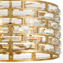 Crystorama Meridian 20" Wide Antique Gold Chandelier -Lighting Sales Shop crystorama meridian 20 inch wide antique gold chandelier 62y76views1