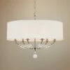 Crystorama Mirage 30" Wide Polished Nickel Pendant Light -Lighting Sales Shop crystorama mirage 30 inch wide polished nickel pendant light 8p142cropped