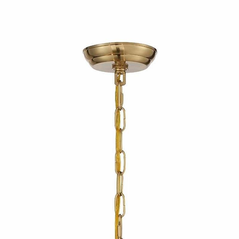Crystorama Othello 24" 5-Light Vibrant Gold Luxe Crystal Chandelier 6 Crystorama Othello 24" 5-Light Vibrant Gold Luxe Crystal Chandelier - Image 4