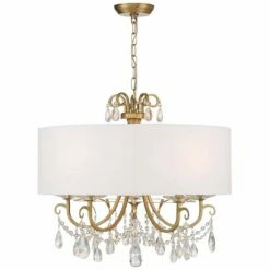 Crystorama Othello 24" 5-Light Vibrant Gold Luxe Crystal Chandelier 13 Crystorama Othello 24" 5-Light Vibrant Gold Luxe Crystal Chandelier -Lighting Sales Shop crystorama othello 24 inch 5 light vibrant gold luxe crystal chandelier 478e3views3