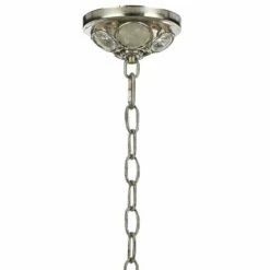 Crystorama Palla 13" Wide Antique Silver Orb Pendant Light -Lighting Sales Shop crystorama palla 13 inch wide antique silver orb pendant light v2030views3