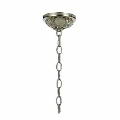 Crystorama Palla 22" Wide Antique Silver Orb Pendant Light -Lighting Sales Shop crystorama palla 22 inch wide antique silver orb pendant light v2028views3