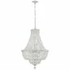 Crystorama Rosyln 22"W Polished Chrome Crystal Chandelier