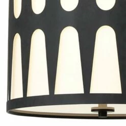 Crystorama Royston 17" Wide Black Drum Pendant Light 9 Crystorama Royston 17" Wide Black Drum Pendant Light -Lighting Sales Shop crystorama royston 17 inch wide black drum pendant light 182n1views1