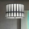 Crystorama Royston 24" Wide Black Drum Pendant Light 2 Crystorama Royston 24" Wide Black Drum Pendant Light -Lighting Sales Shop crystorama royston 24 inch wide black drum pendant light 185n1cropped