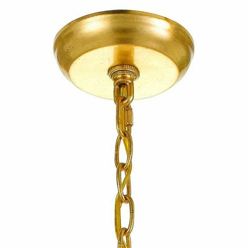 Crystorama Rylee 24 3/4" Wide Antique Gold 8-Light Crystal Chandelier 5 Crystorama Rylee 24 3/4" Wide Antique Gold 8-Light Crystal Chandelier - Image 3