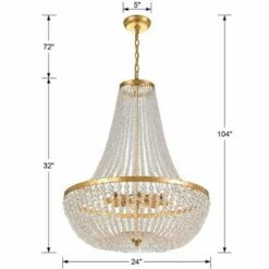 Crystorama Rylee 24 3/4" Wide Antique Gold 8-Light Crystal Chandelier 9 Crystorama Rylee 24 3/4" Wide Antique Gold 8-Light Crystal Chandelier -Lighting Sales Shop crystorama rylee 24 and three quarter inch wide antique gold 8 light crystal chandelier 884n0views3