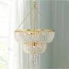 Crystorama Rylee 24 3/4" Wide Antique Gold Chandelier -Lighting Sales Shop crystorama rylee 24 and three quarter inch wide antique gold chandelier 83g53cropped