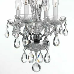 Crystorama Traditional Crystal 11"W Chrome Mini Chandelier 10 Crystorama Traditional Crystal 11"W Chrome Mini Chandelier -Lighting Sales Shop crystorama traditional crystal 11 inchw chrome mini chandelier 6r544views2