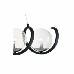 Maxim Curlicue 49 1/4"W Black Nickel Kitchen Island Light Pendant -Lighting Sales Shop curlicue 49 and one quarter inchw black nickel kitchen island light pendant 45f36views1