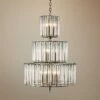 Currey And Company Bevilaqua 43" High Silver Chandelier
