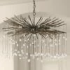 Currey And Company Fen 38" Wide Cupertino 6-Light Chandelier -Lighting Sales Shop currey and company fen 38 inch wide cupertino 6 light chandelier 70a60cropped