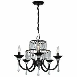 Dale Tiffany Daisey 21 3/4"W Dark Bronze 5-Light Chandelier -Lighting Sales Shop dale tiffany daisey 21 and three quarter inchw dark bronze 5 light chandelier 31k99views1
