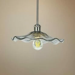 Dale Tiffany Indonesia 13"W Satin Nickel LED Pendant Light
