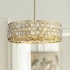 Dealey 30 1/4" Wide Crystal Heirloom Brass 8-Light Chandelier -Lighting Sales Shop dealey 30 and one quarter inch wide crystal heirloom brass 8 light chandelier 96f18cropped