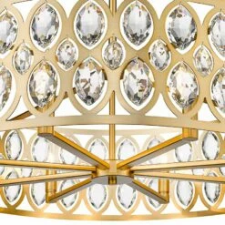 Dealey 30 1/4" Wide Crystal Heirloom Brass 8-Light Chandelier 11 Dealey 30 1/4" Wide Crystal Heirloom Brass 8-Light Chandelier -Lighting Sales Shop dealey 30 and one quarter inch wide crystal heirloom brass 8 light chandelier 96f18views3
