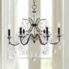 DeMallo 26" Wide Dark Bronze 6-Light Traditional Crystal Chandelier -Lighting Sales Shop demallo 26 inch wide dark bronze 6 light traditional crystal chandelier 4f449cropped