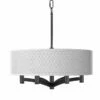 Diamonds Ava 6-Light Black Pendant Chandelier -Lighting Sales Shop diamonds ava 6 light black pendant chandelier 791n6