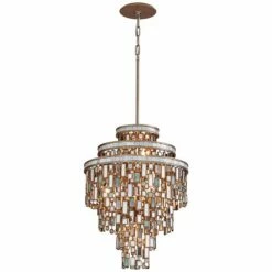 Dolcetti Silver 18" Wide Corbett Pendant Light -Lighting Sales Shop dolcetti silver 18 inch wide corbett pendant light u8273views1