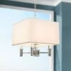 DuPont 14" Wide Chrome Convertible Square Pendant Light 1 DuPont 14" Wide Chrome Convertible Square Pendant Light -Lighting Sales Shop dupont 14 inch wide chrome convertible square pendant light 13k61cropped