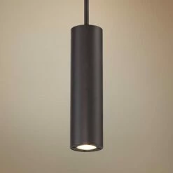 DweLED Caliber 10" High Bronze LED Outdoor Pendant Light