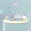 DweLED Corso 43" Wide Brushed Aluminum LED Pendant Light