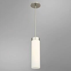 DweLED Elementum 4 1/2" Wide Satin Nickel LED Mini Pendant -Lighting Sales Shop dweled elementum 4 and one half inch wide satin nickel led mini pendant 39g21views2
