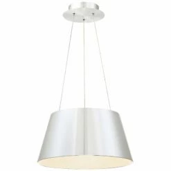 DweLED Vida 24" Wide Brushed Aluminum LED Pendant Light -Lighting Sales Shop dweled vida 24 inch wide brushed aluminum led pendant light 39j83