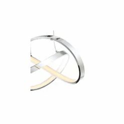 DweLED Vornado 20" Wide Chrome LED Modern Pendant Light -Lighting Sales Shop dweled vornado 20 inch wide chrome led modern pendant light 39k39views1