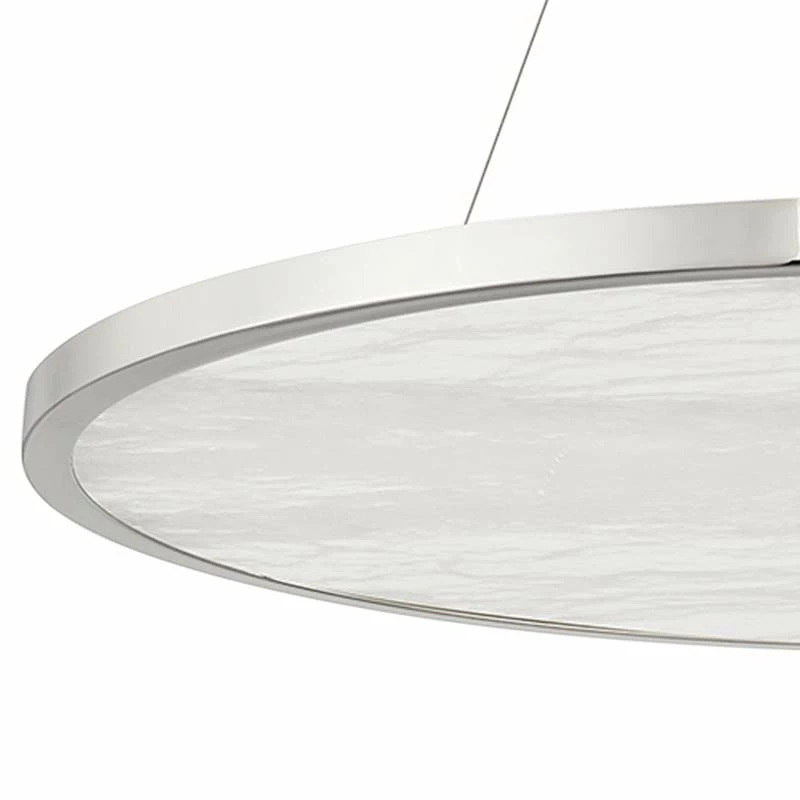 Eastport 36" Wide Polished Nickel LED Pendant Light 4 Eastport 36" Wide Polished Nickel LED Pendant Light - Image 2