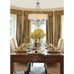 Golden Lighting Echelon 26 1/4" Wide Chrome And Crystal Shaded Chandelier 11 Golden Lighting Echelon 26 1/4" Wide Chrome And Crystal Shaded Chandelier -Lighting Sales Shop echelon 26 and one quarter inch wide chrome and crystal shaded chandelier 33r57views3