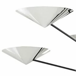 EEquilibrium 5-Light Black Chandelier With Polished Nickel Shade -Lighting Sales Shop eequilibrium 5 light black chandelier with polished nickel shade 84v12views1