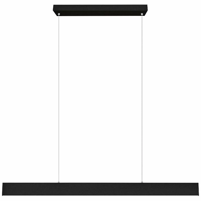 Eglo Climene 4" Wide Matte Black Modern LED Pendant Light 4 Eglo Climene 4" Wide Matte Black Modern LED Pendant Light - Image 2