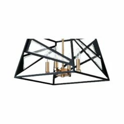 Eglo Corrietes 16" Wide Matte Black Modern Geometric Pendant Light -Lighting Sales Shop eglo corrietes 16 inch wide matte black modern geometric pendant light 85p87views1