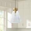 Eglo Montey 12" Wide Gold Metal Clear Glass Modern Mini Pendant Light -Lighting Sales Shop eglo montey 12 inch wide gold metal clear glass modern mini pendant light 91y81cropped