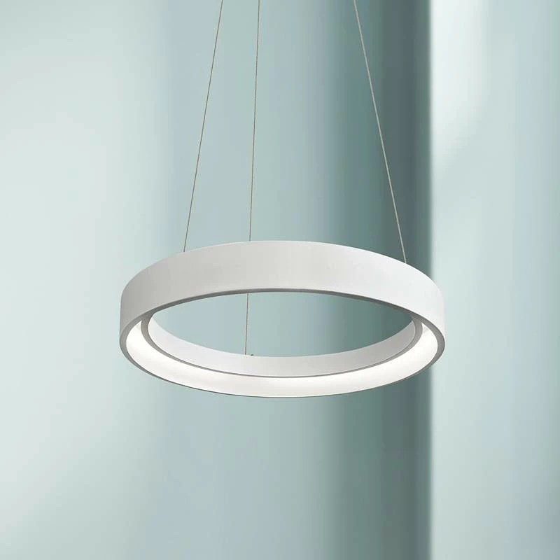 Elan Fornello 17 3/4" Wide Dimmable LED White Pendant Light 3 Elan Fornello 17 3/4" Wide Dimmable LED White Pendant Light