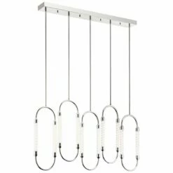 Elan Kiaan 48 3/4"W Polished Nickel LED Multi Light Pendant 9 Elan Kiaan 48 3/4"W Polished Nickel LED Multi Light Pendant -Lighting Sales Shop elan kiaan 48 and three quarter inchw polished nickel led multi light pendant 69e95views2