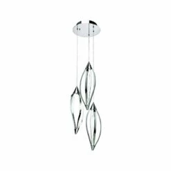 Elan Meridian 28 3/4" Wide Chrome Head Cluster Pendant -Lighting Sales Shop elan meridian 28 and three quarter inch wide chrome head cluster pendant 6n275views1