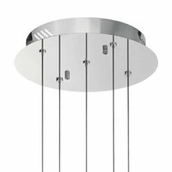 Elan Metro 11 3/4"W Polished Nickel LED Multi Light Pendant -Lighting Sales Shop elan metro 11 and three quarter inchw polished nickel led multi light pendant 69e93views2