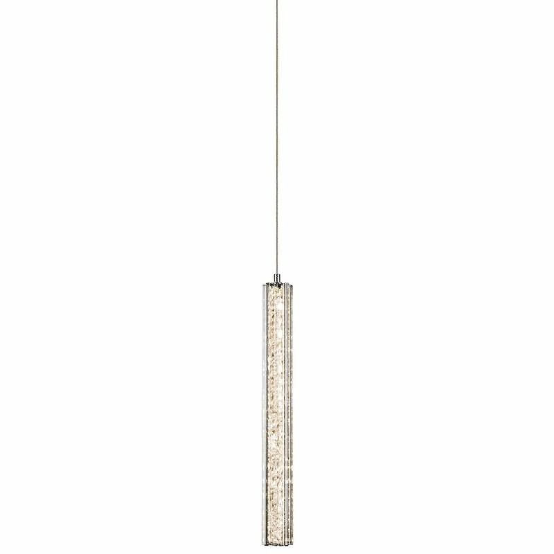 Elan Neruda 2 1/4" Wide Chrome Contemporary LED Mini Pendant 4 Elan Neruda 2 1/4" Wide Chrome Contemporary LED Mini Pendant - Image 2