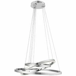 Elan Opus 31 1/2" Wide Chrome 3-Ring LED Pendant Light -Lighting Sales Shop elan opus 31 and one half inch wide chrome 3 ring led pendant light 12v48views1