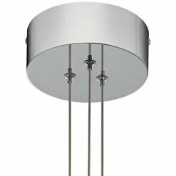 Elan Zin 21 1/4"W Polished Nickel LED Multi Light Pendant -Lighting Sales Shop elan zin 21 and one quarter inchw polished nickel led multi light pendant 69f10views2